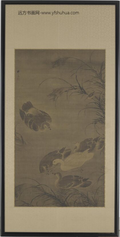 林良 游鹅图.jpg
