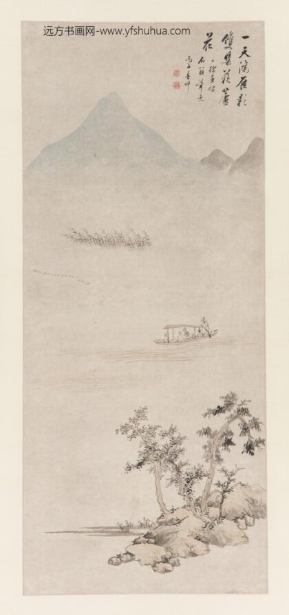查士标 仿沈周山水.jpg