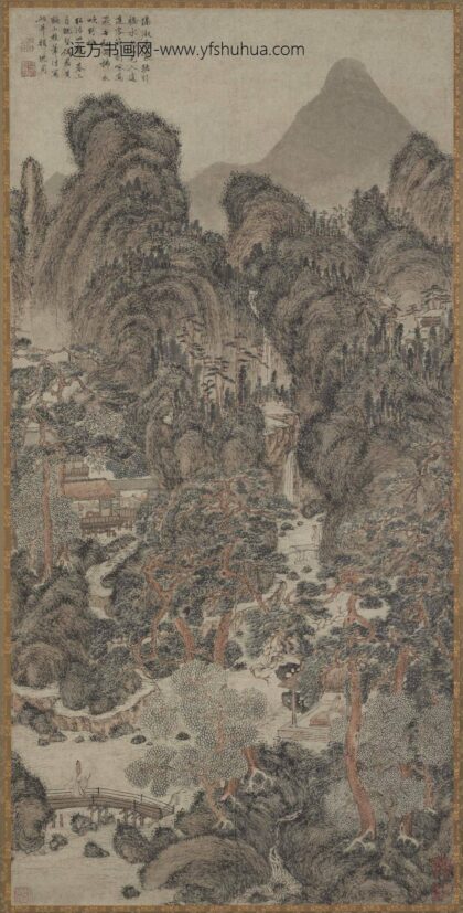 沈周 仿王蒙山水图.jpg