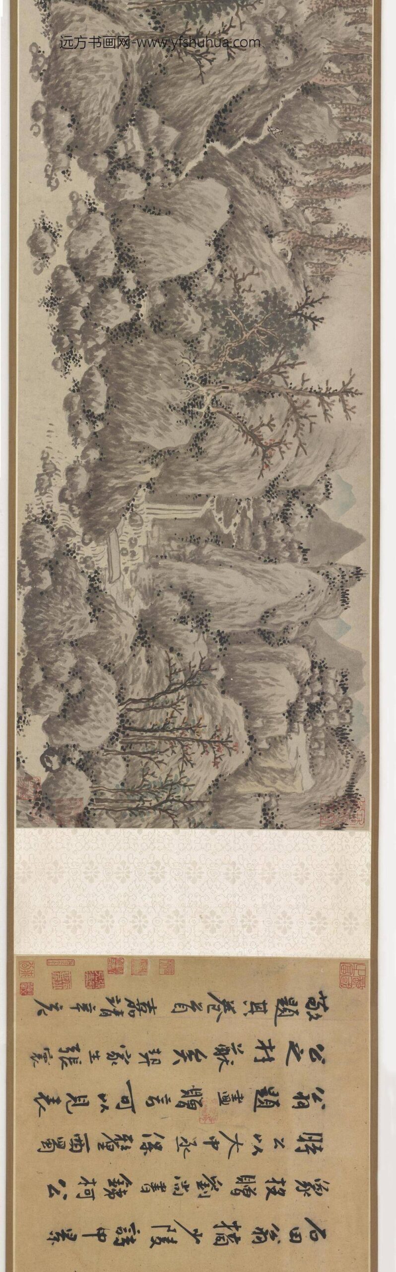 沈周_山水图卷_