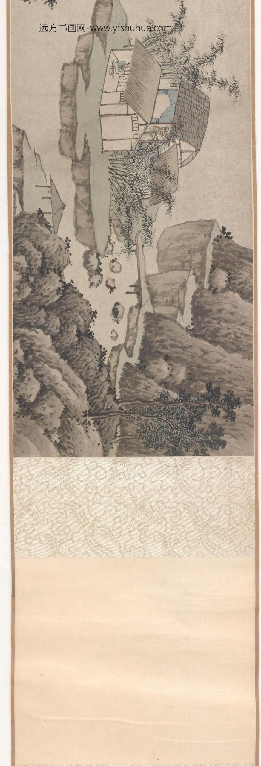 沈周_竹里幽居图_