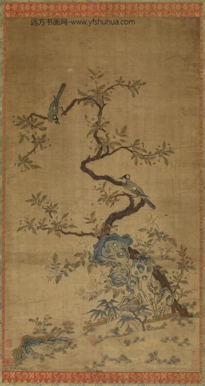 沈子蕃 缂丝花鸟图 1.jpg