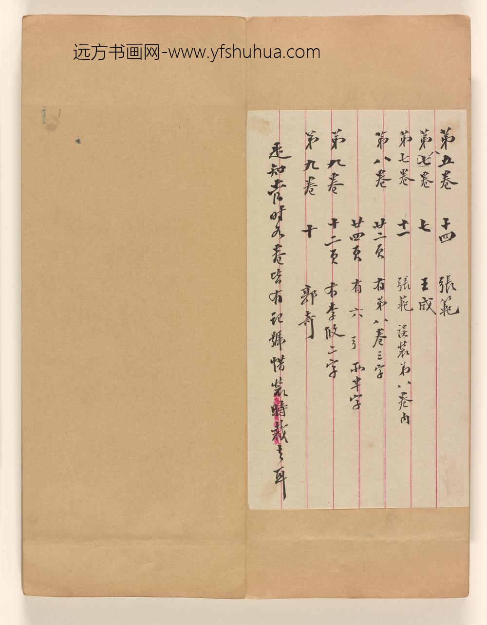 淳化阁帖第十卷_