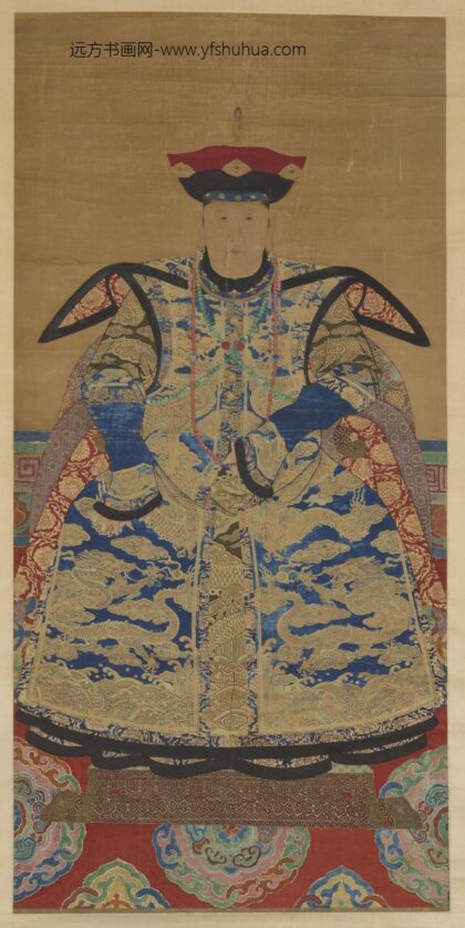 清代宫廷贵妇肖像（传多尔衮夫人像）.jpg