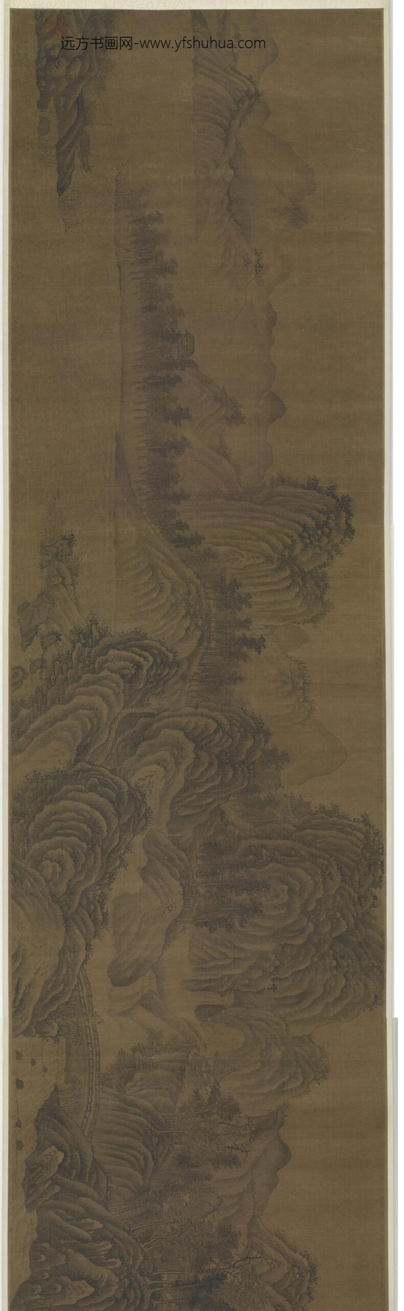 燕文贵_大江图卷（楚江图）_