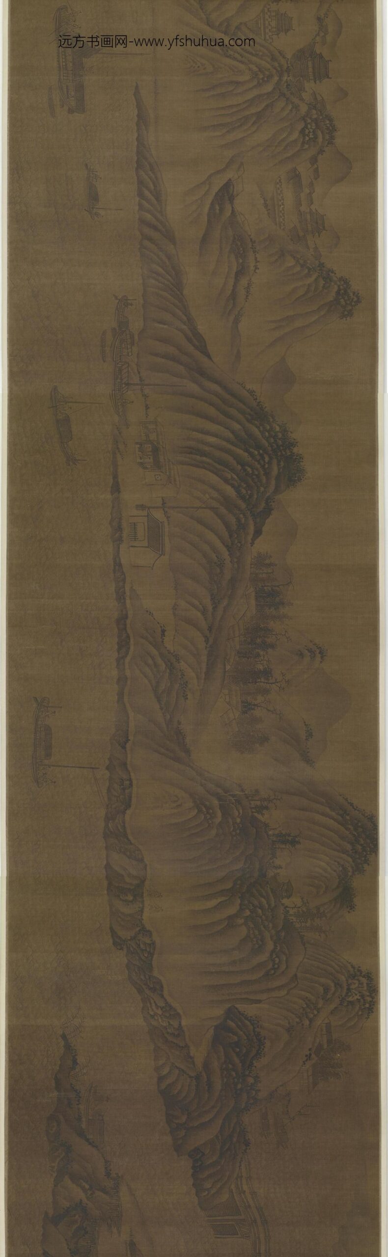 燕文贵_大江图卷（楚江图）_