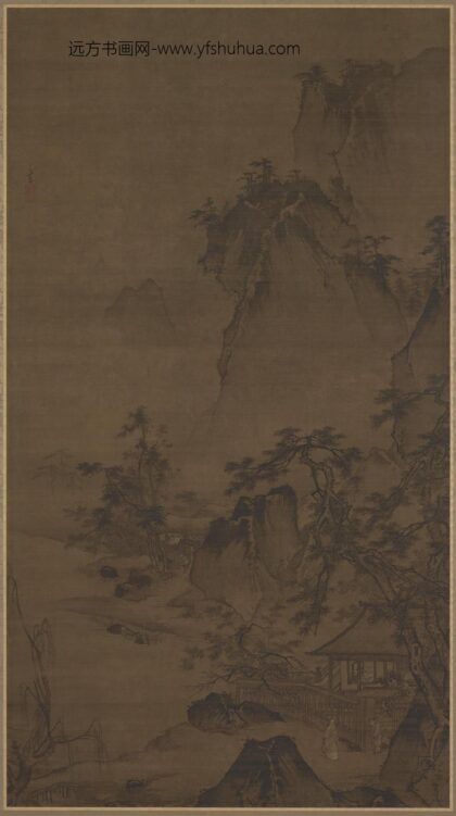 王世昌 松麓山居图.jpg