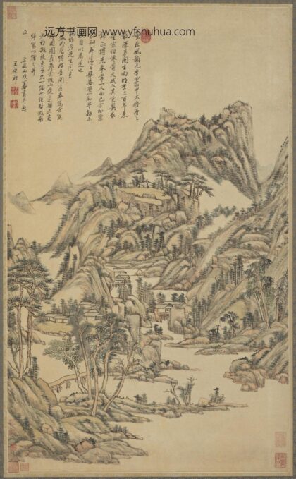 王原祁 仿黄公望江景山水图.jpg