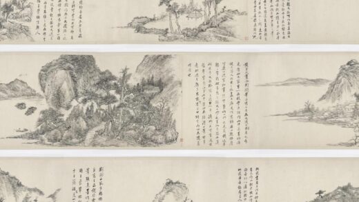 王宸（蓬樵） 仿宋元粉本六段（山水）图卷.jpg
