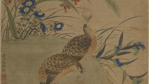 王渊 花下双鹌鹑啄蝗图 1.jpg