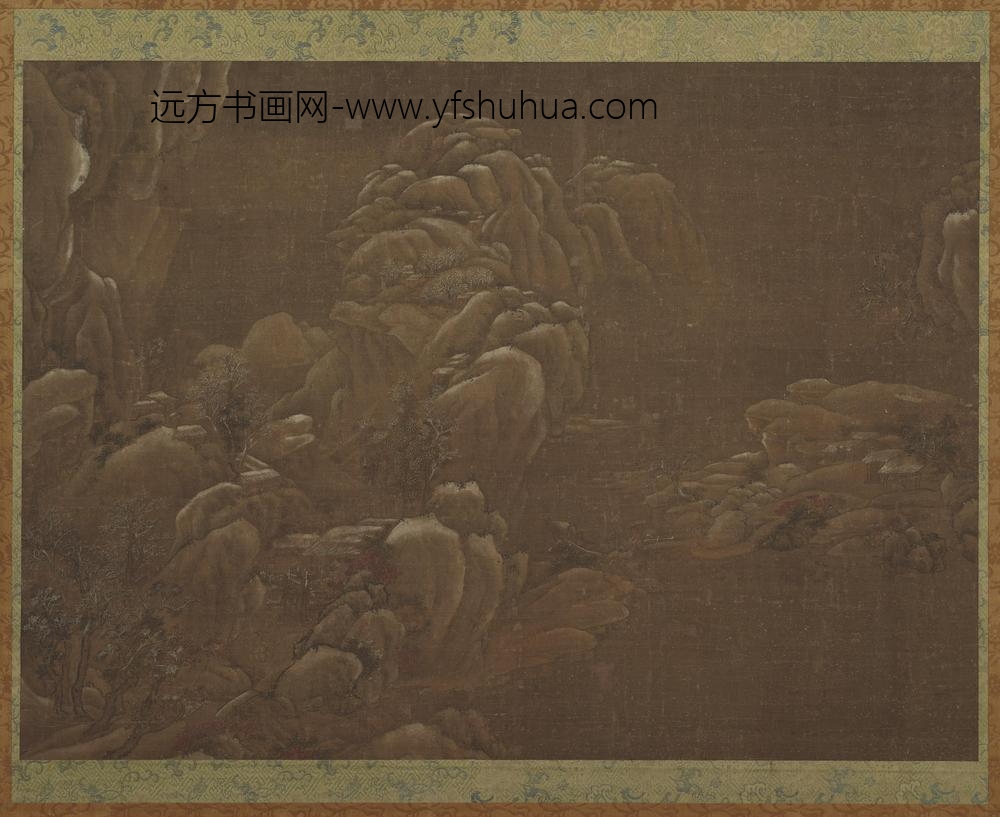 王维_冬景山水图