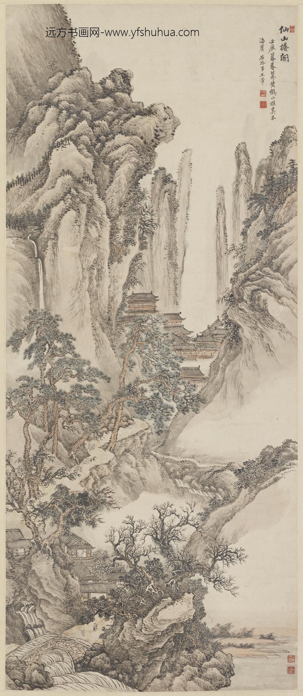 王翚_仙山楼阁图