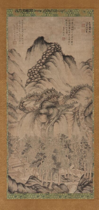 王蒙 溪山村居人物图.jpg