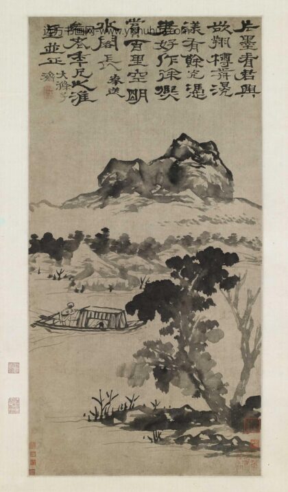 石涛 百里空明图轴.jpg
