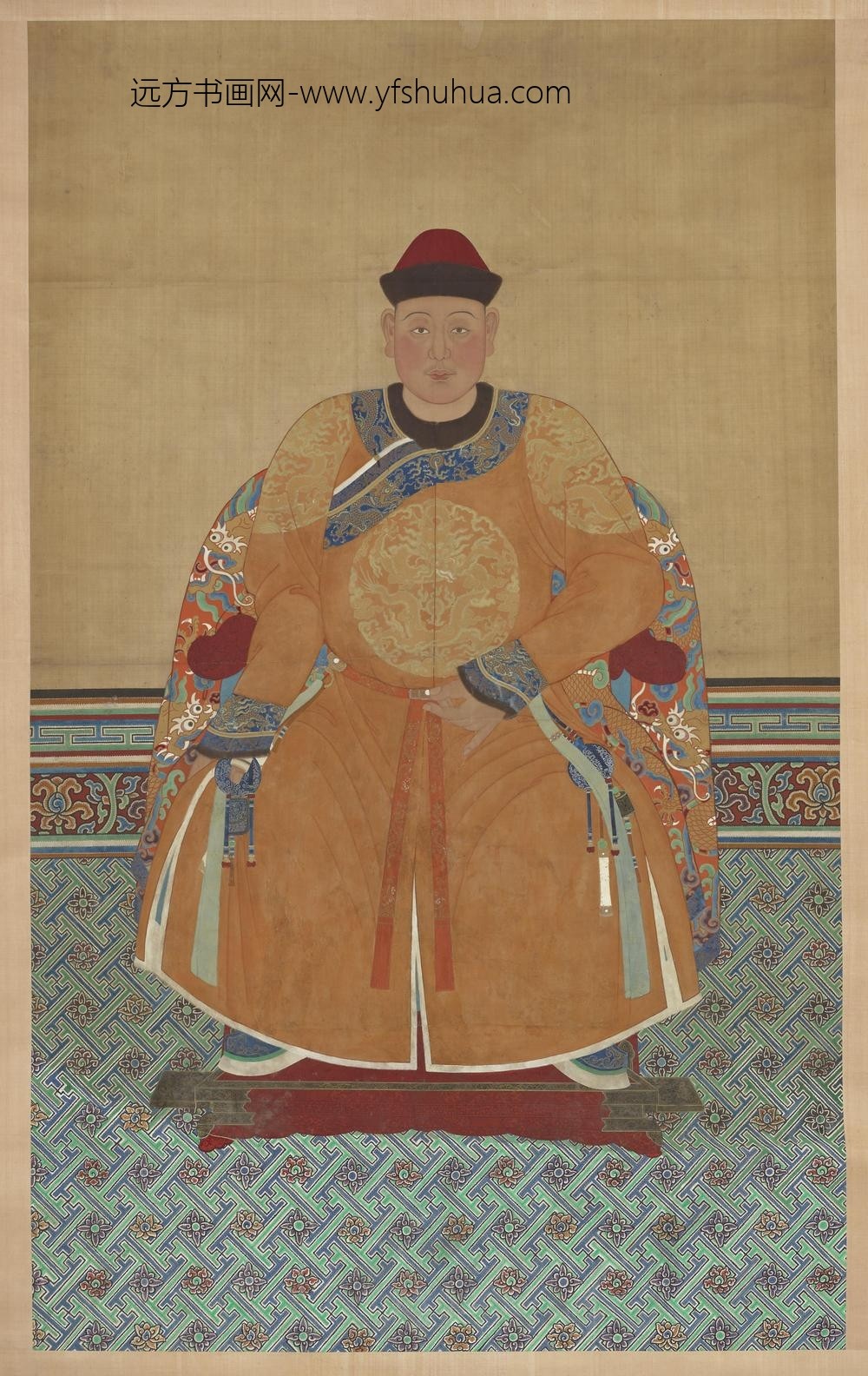 礼亲王代善肖像