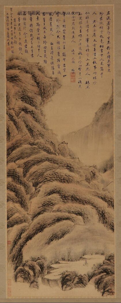 程邃 山水图轴.jpg