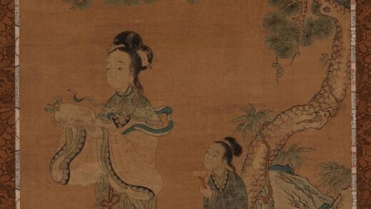 缂丝松树下女仙侍从图.jpg