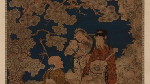 缂丝福禄寿三星偕双童喜神图.jpg