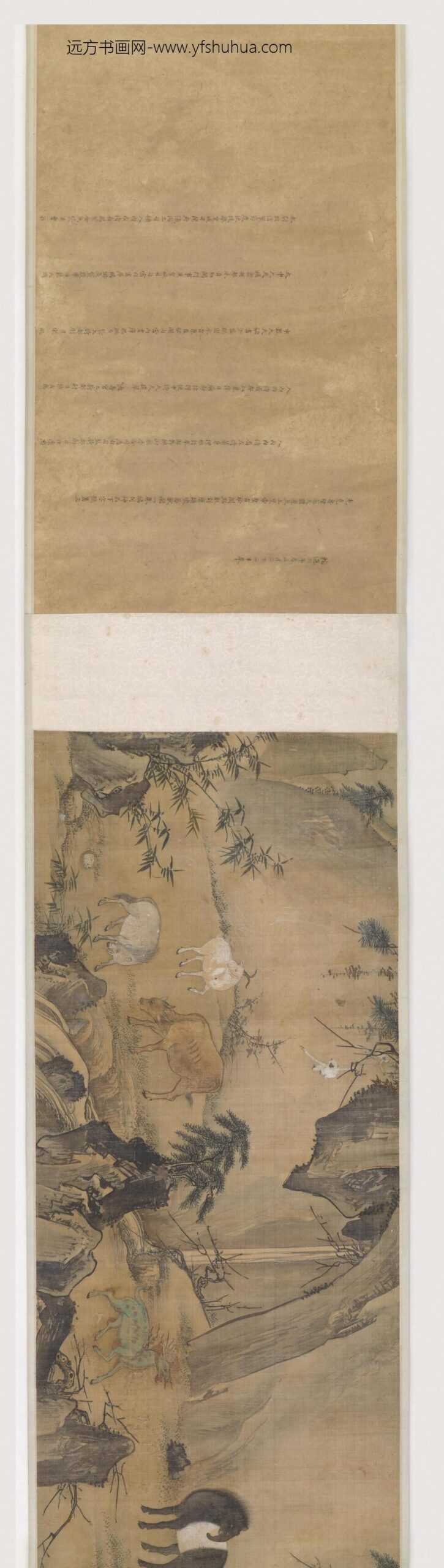胡瓌_番兽图卷_