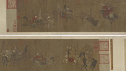 胡瓌 番奴射虎图卷.jpg