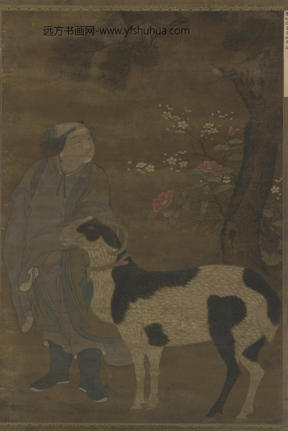 胡瓌_贵胄牧羊图
