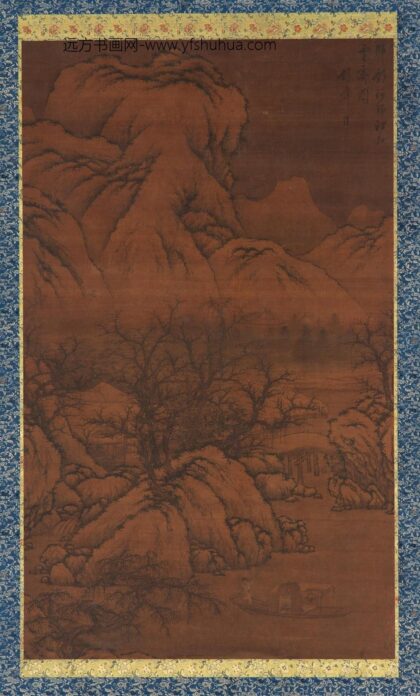 胡舜臣 雪霁山川景 仿郭熙笔意.jpg
