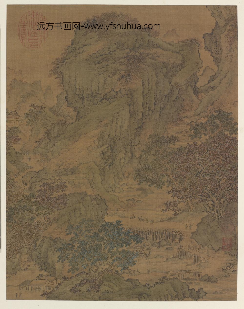 范宽_山水行旅图