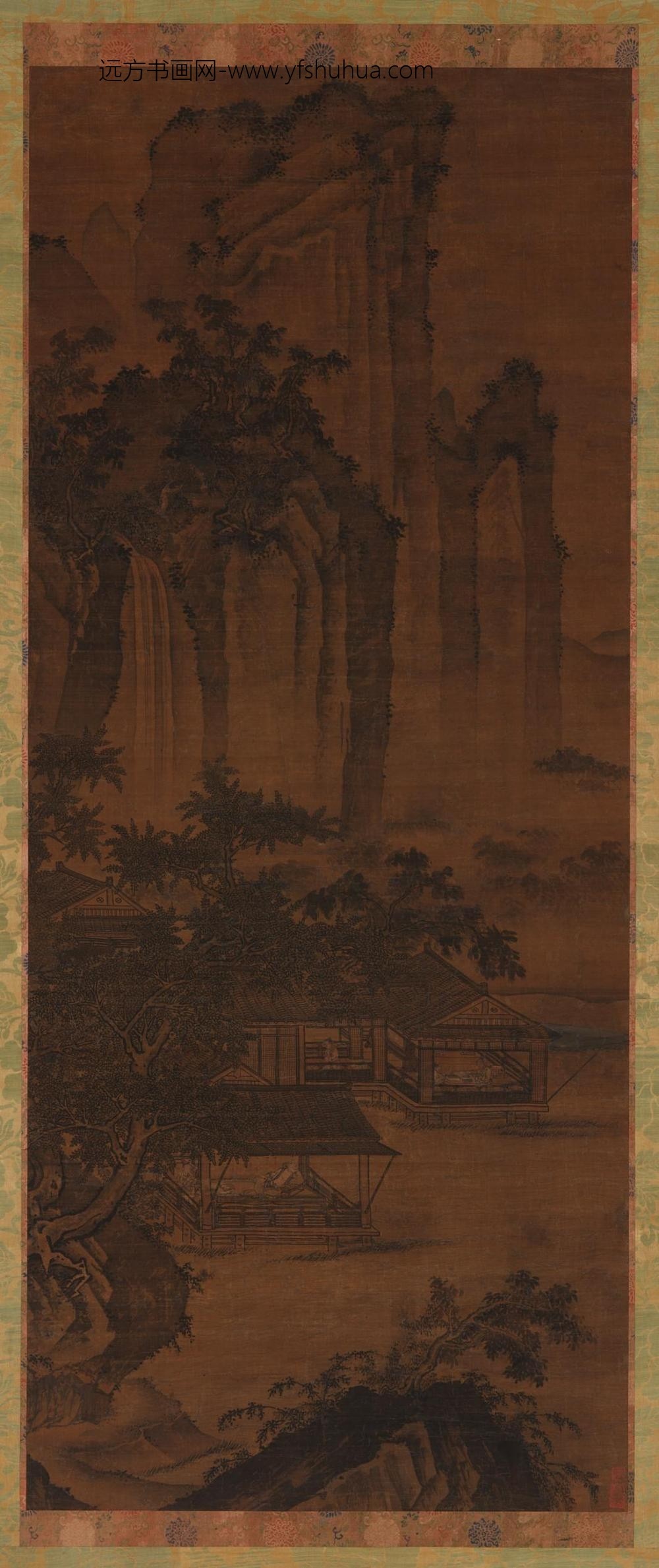范宽_湖庄消夏图
