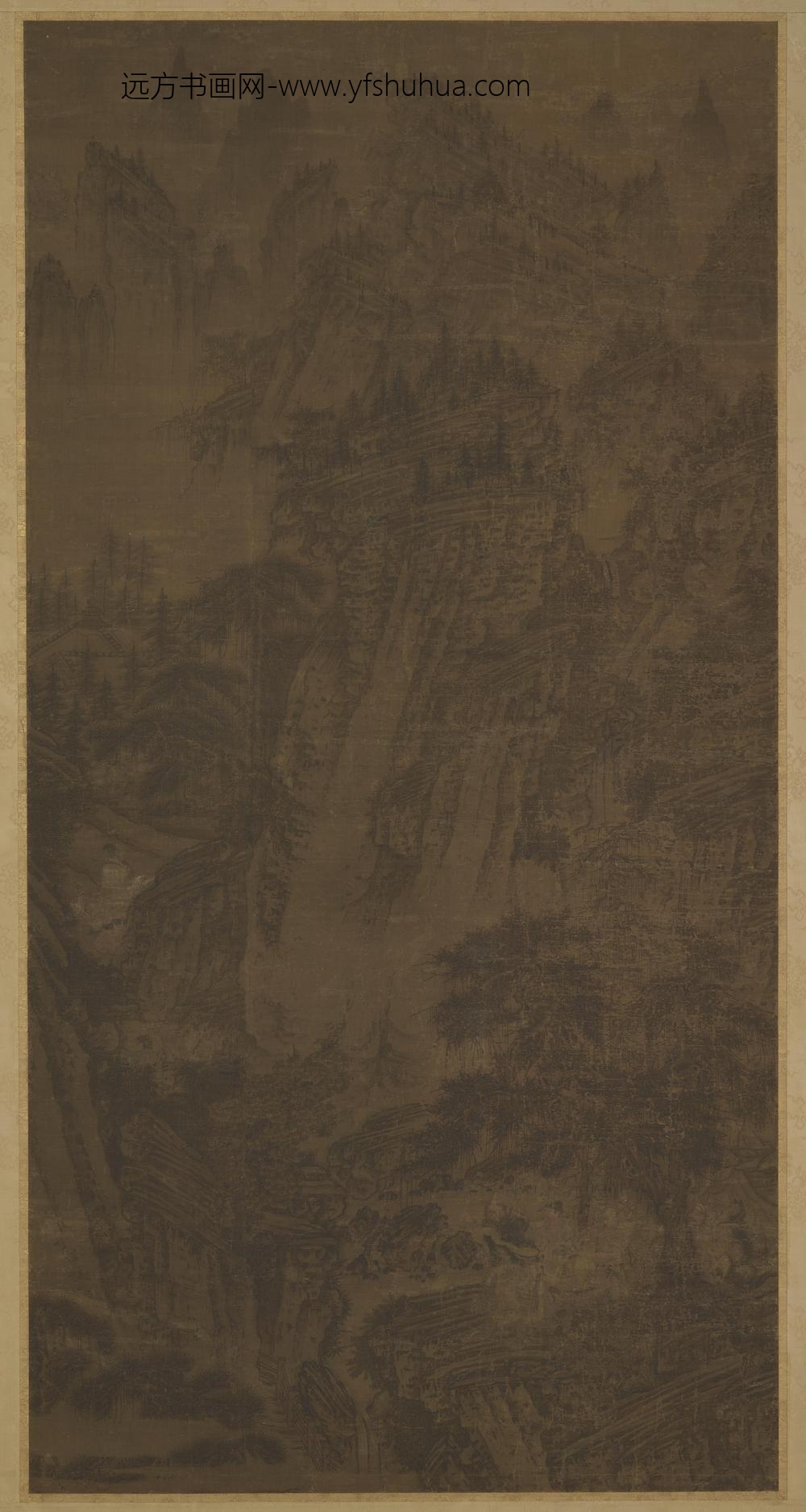 荆浩_钟离访道图_