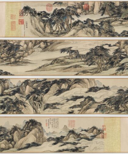 董邦达 松壑云涛图卷.jpg