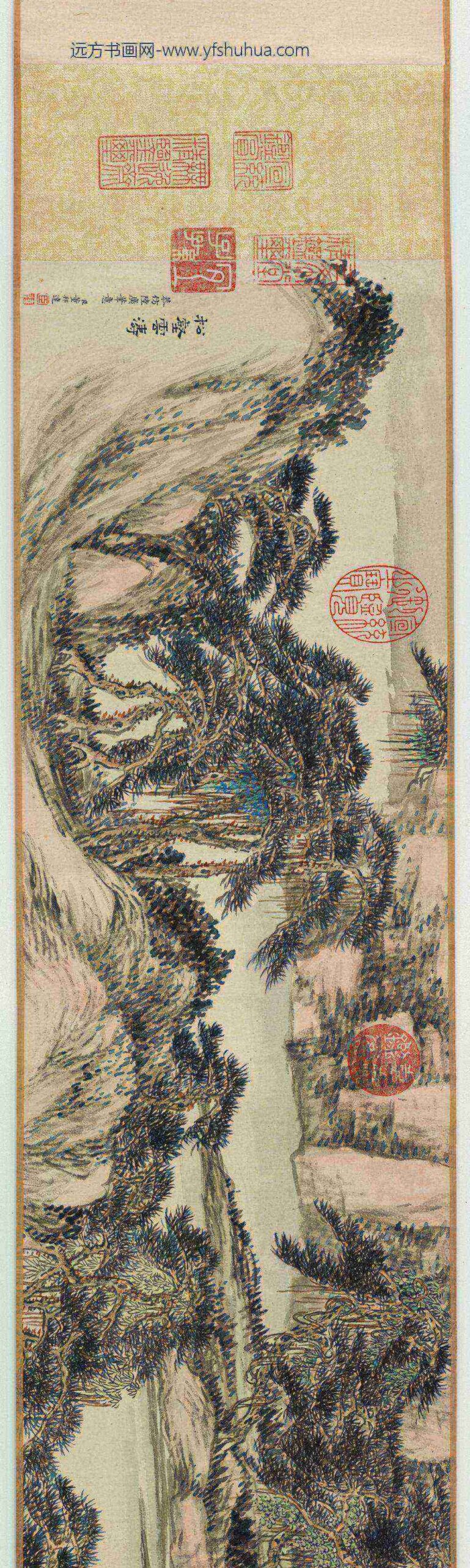 董邦达_松壑云涛图卷_