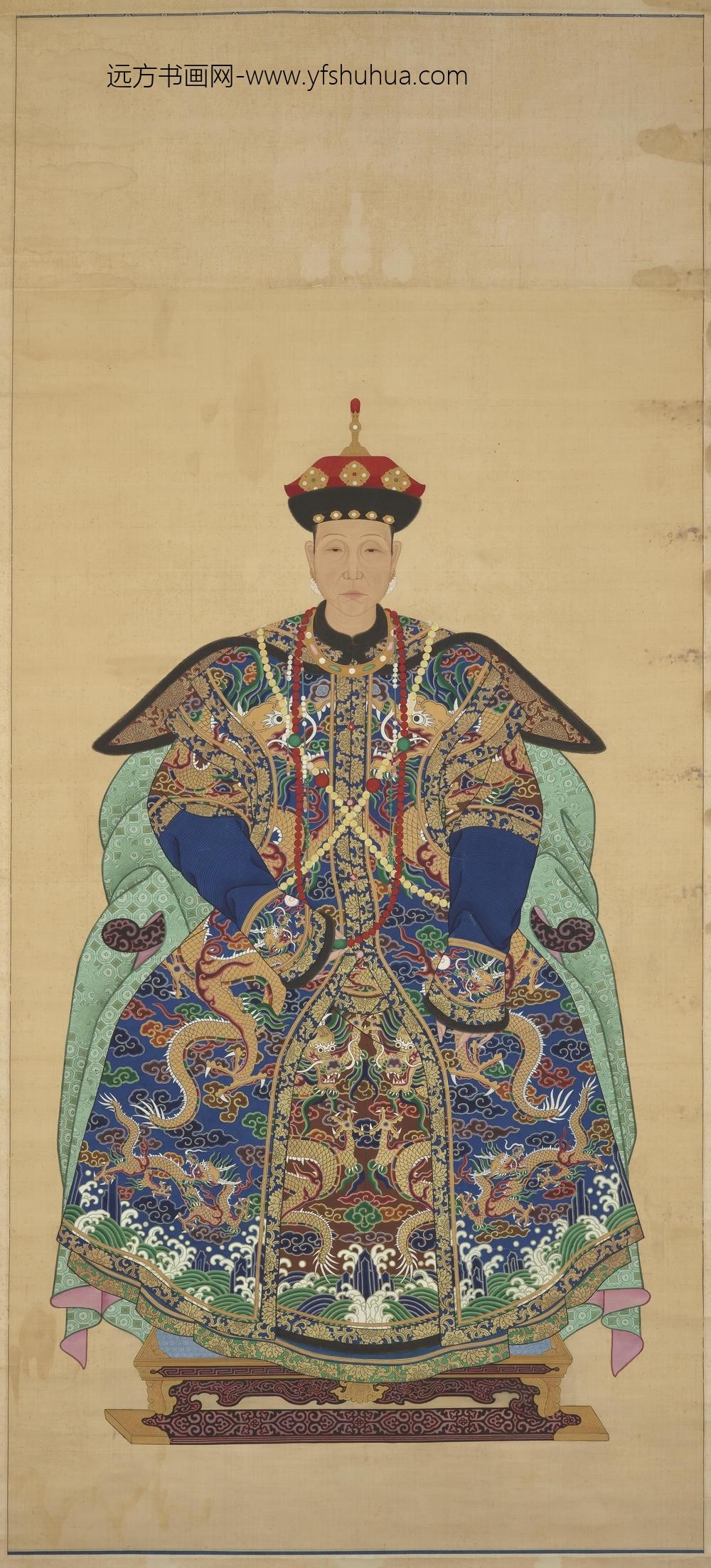 蒙古王妃公主像