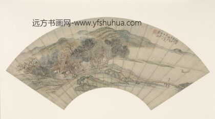 蔡嘉 文人溪居逸趣图.jpg