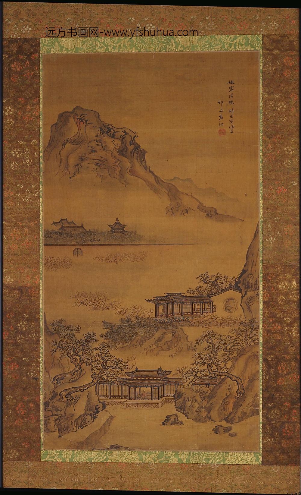 袁江_嫩寒清晓图