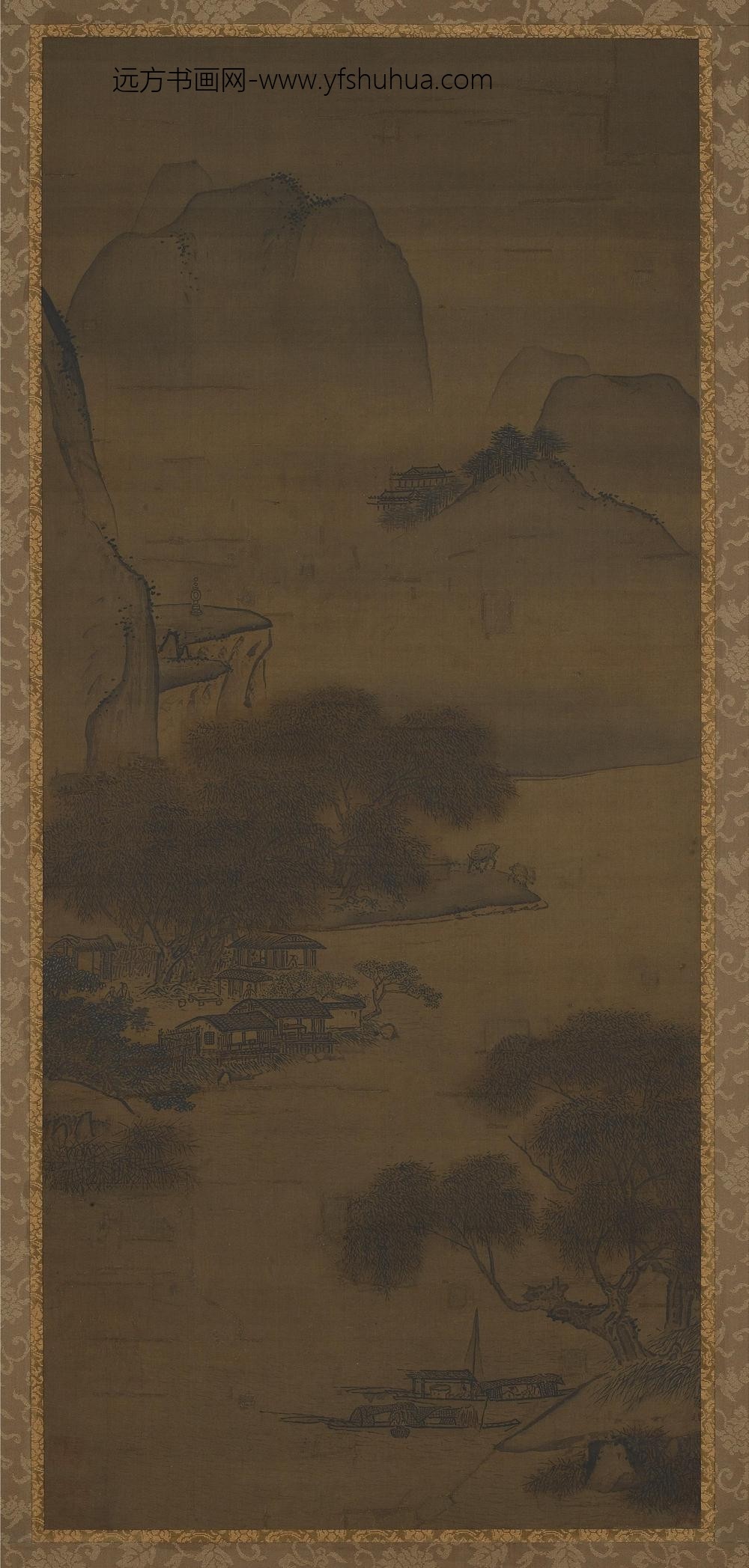 袁江_溪居图