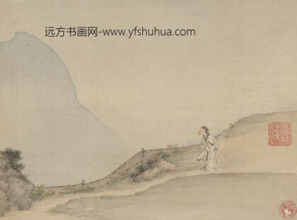 谢荪 采菊东篱下.jpg