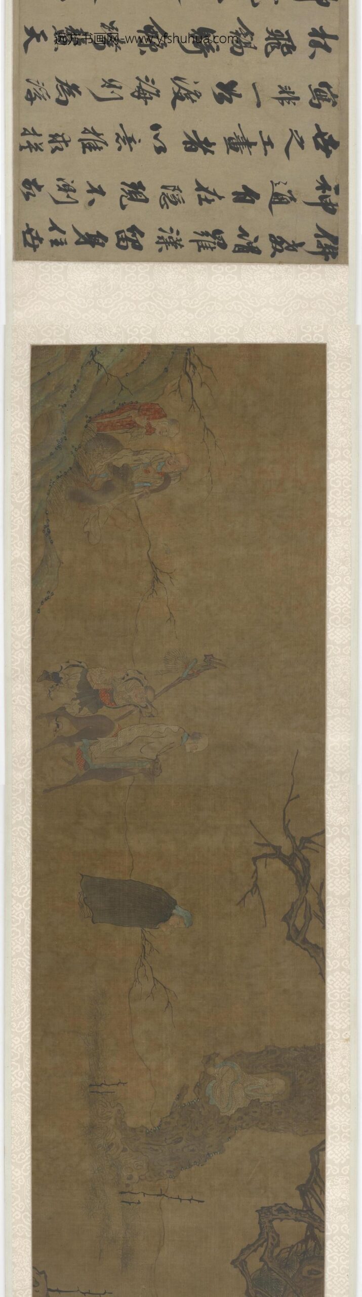 贯休_应真图卷_