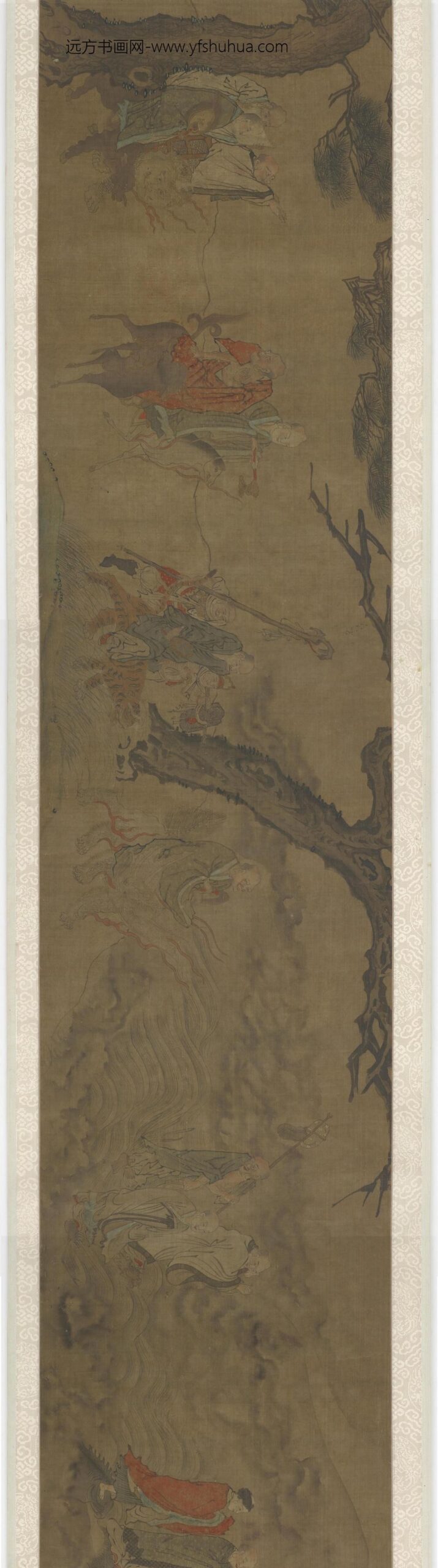 贯休_应真图卷_