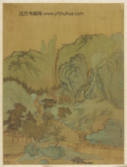 赵伯驹 圆山溪瀑山居图.jpg