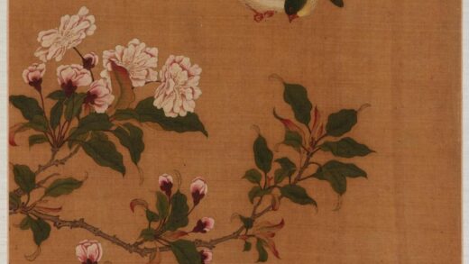 赵伯驹 花枝栖禽图.jpg