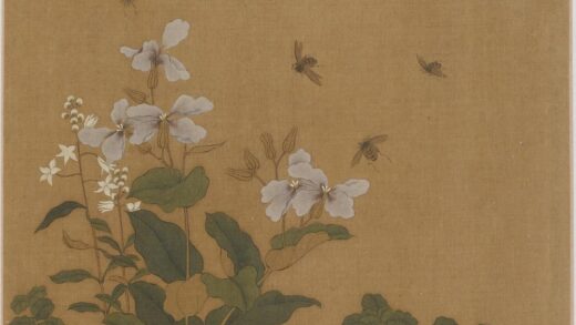 赵伯驹 蜂戏繁花图.jpg