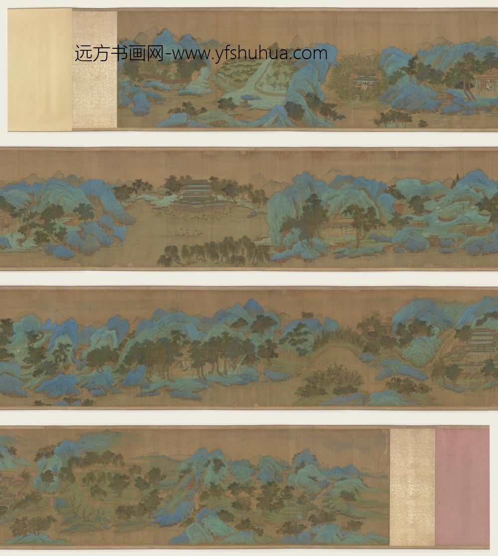 赵伯驹_辋川图卷