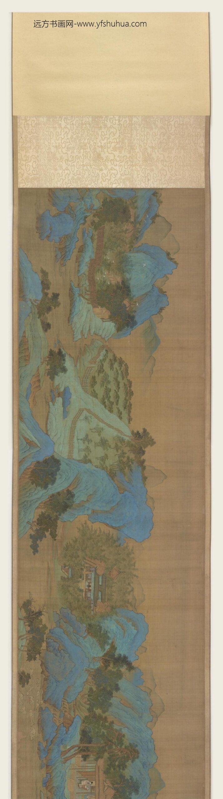 赵伯驹_辋川图卷_