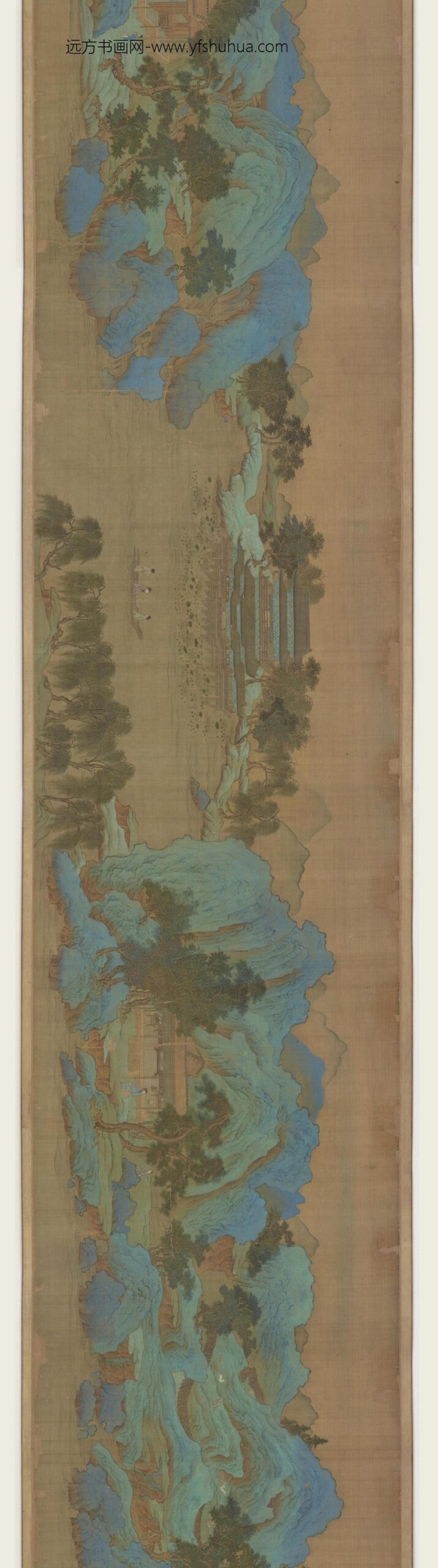 赵伯驹_辋川图卷_