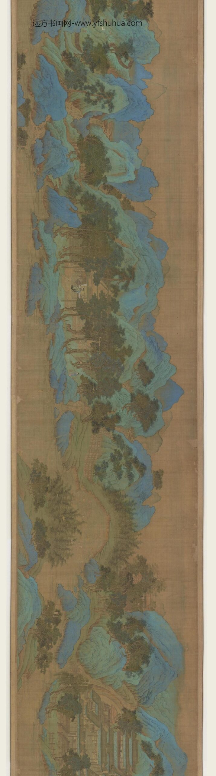赵伯驹_辋川图卷_