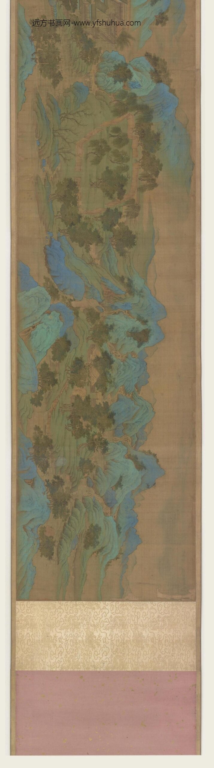赵伯驹_辋川图卷_