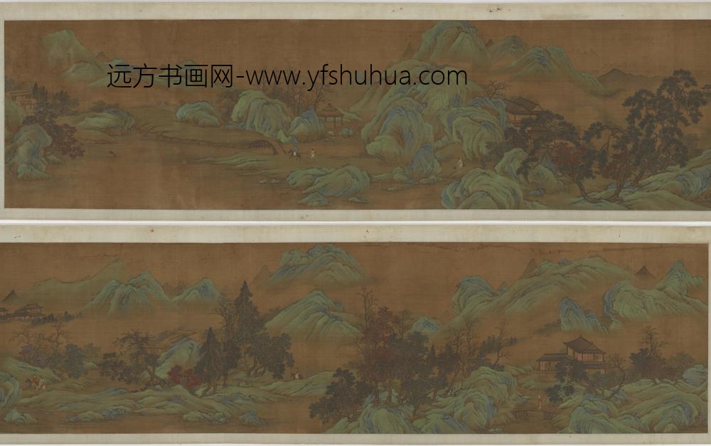 赵伯骕_山居行旅图卷