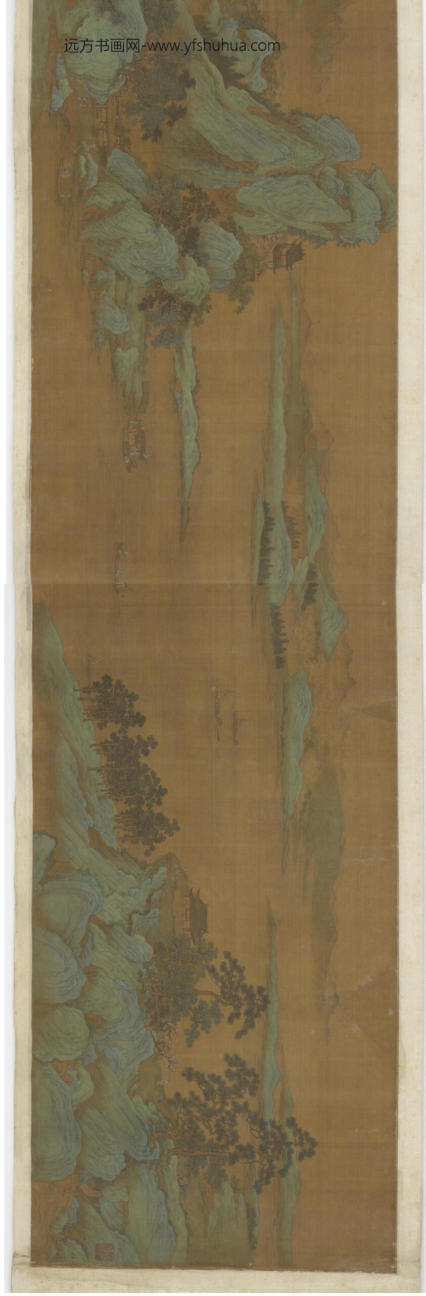 赵伯骕_春山图卷_