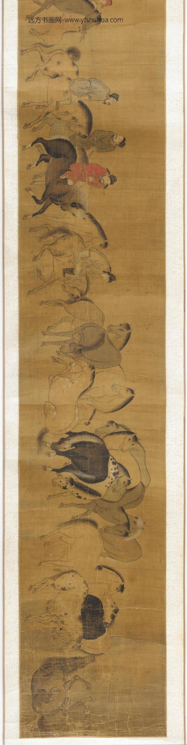 赵孟俯_天马赋图_