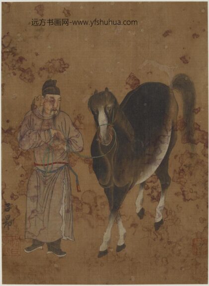赵孟俯 牵马图.jpg